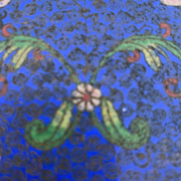 Vintage Chinese cigarette cloisonné box metal - Picture 15 of 16